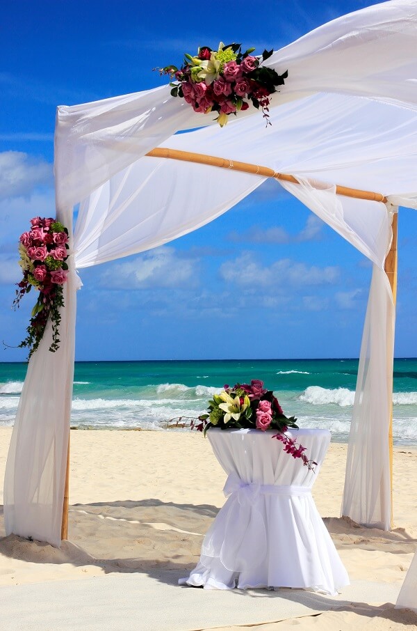 Hochzeitslocation am Strand